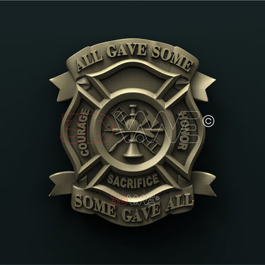 FIREFIGHTER 3D STL 3DWave